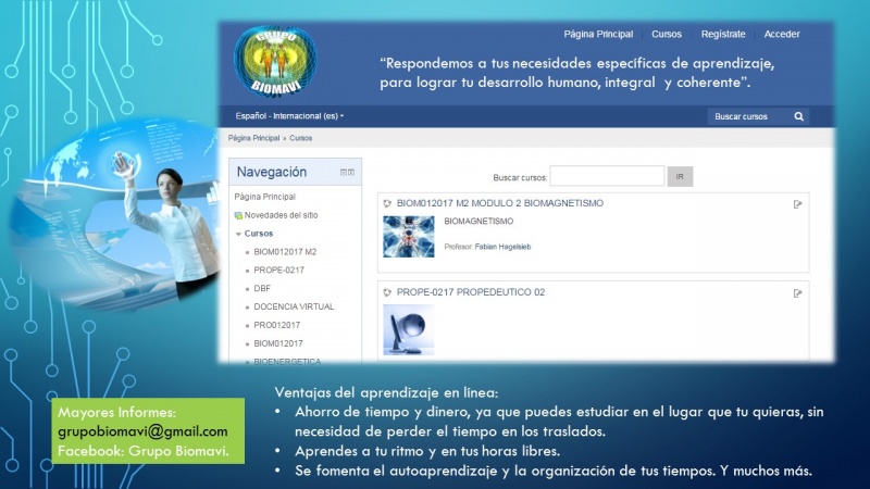 Aprendizaje a distancia, aprendizaje virtual.